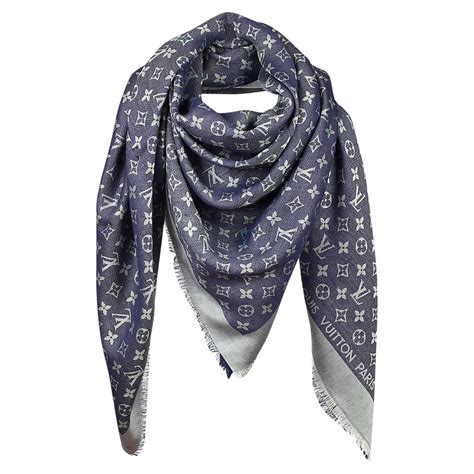 louis vuitton denim scarf|Louis Vuitton head scarf price.